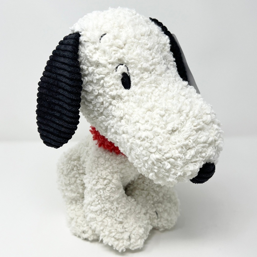 Hallmark Peanuts‎ Snoopy Plush Corduroy Ears & Nose, Curly Fur 12" NEW 2023